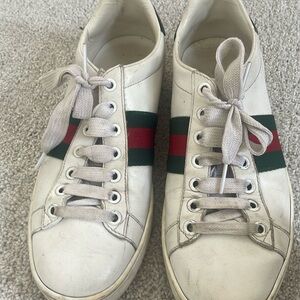 Gucci sneakers.